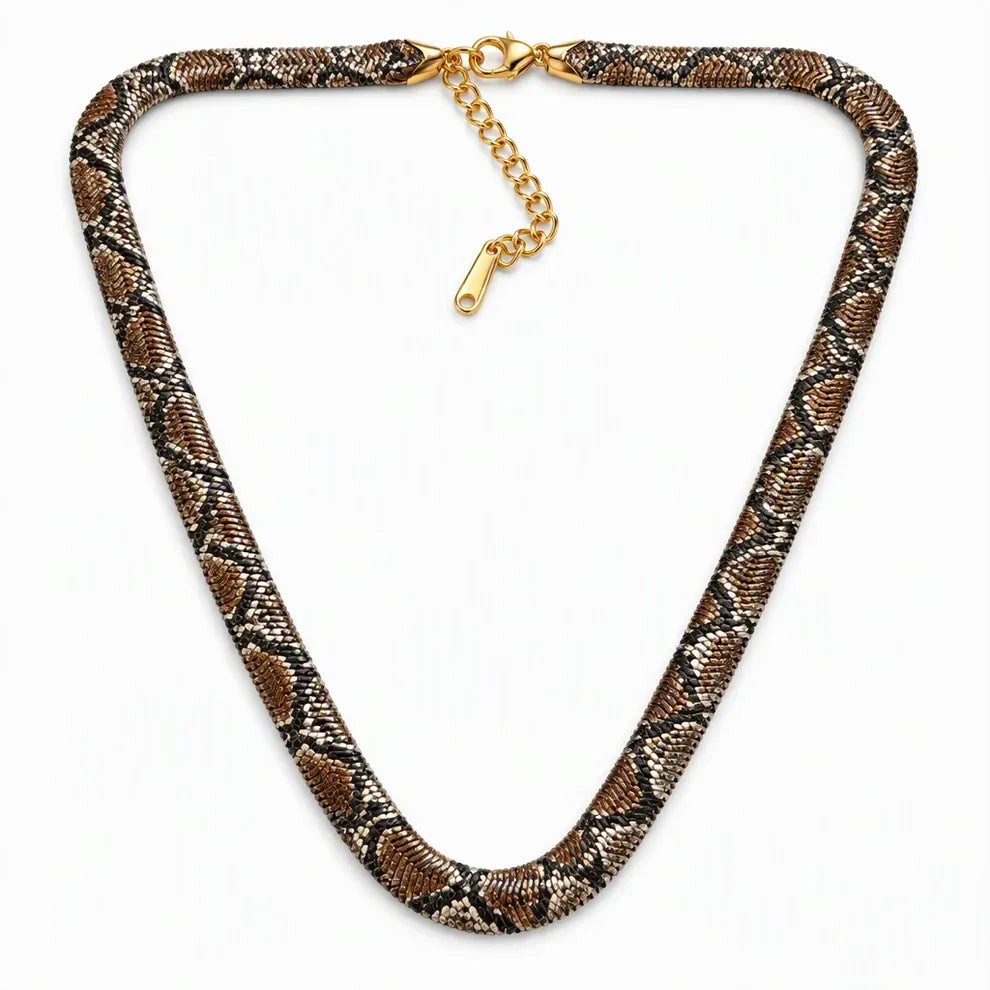 Serpant Statement Necklace - Symbol of Power & Mystery
