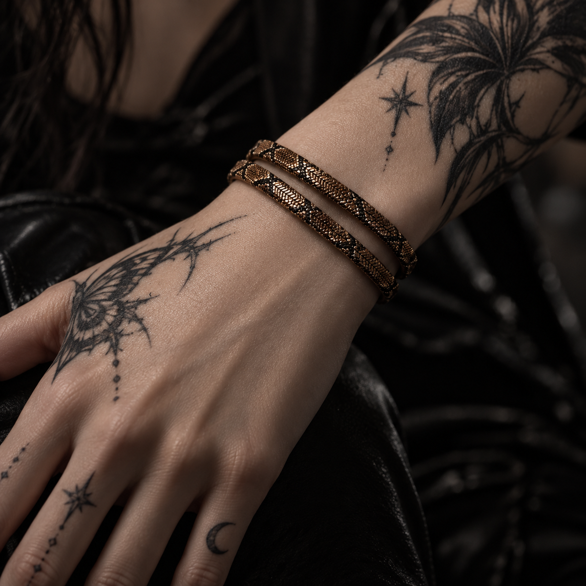 Serpant Statement Necklace - Symbol of Power & Mystery